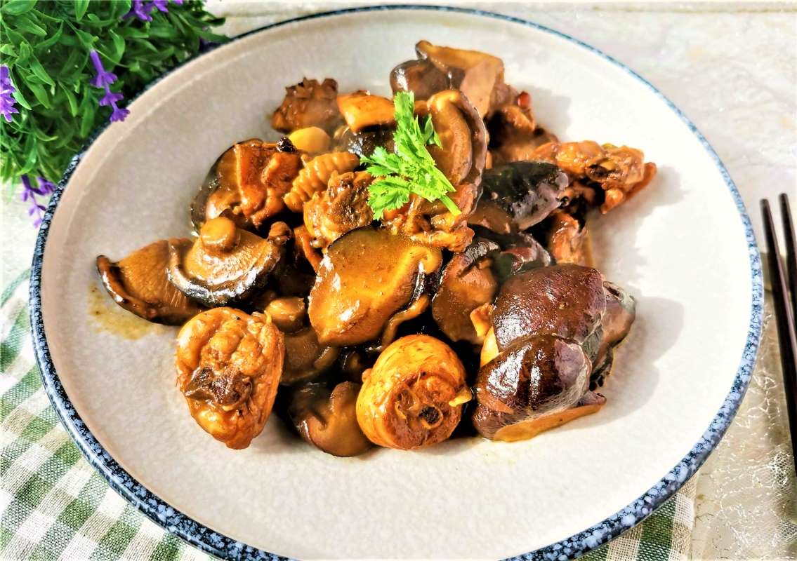 Braised Chicken Legs with Mushrooms Recipes