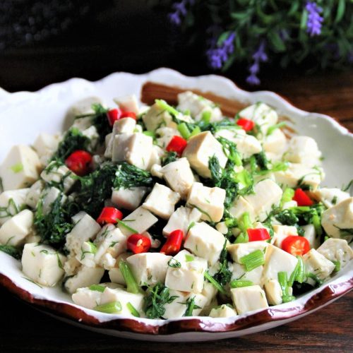 Easy Tofu Salad With Fennel Fronds Recipe