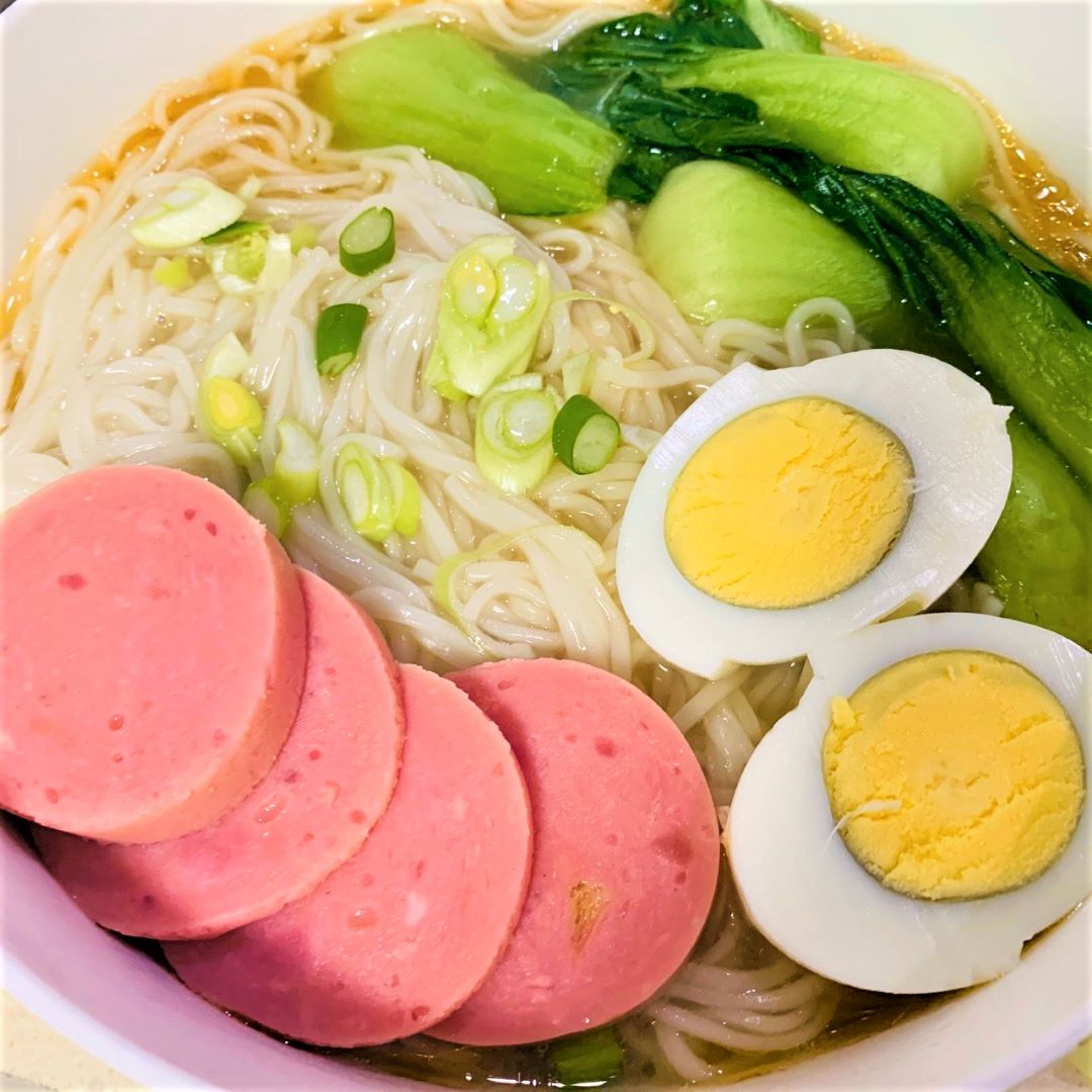 Healthy Chinese clear noodle soup recipe 06