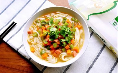 Mixed Vegetable Noodle Soup Easy Chinese Noodle Soup
