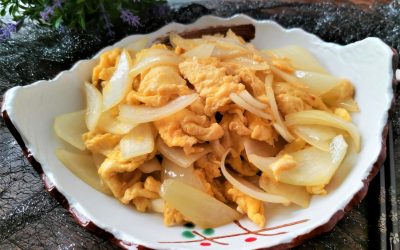 Scrambled Eggs With Onion Recipe China Food Style 2020