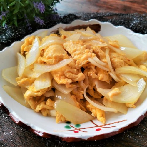 Scrambled Eggs With Onion Recipe China Food Style 2020