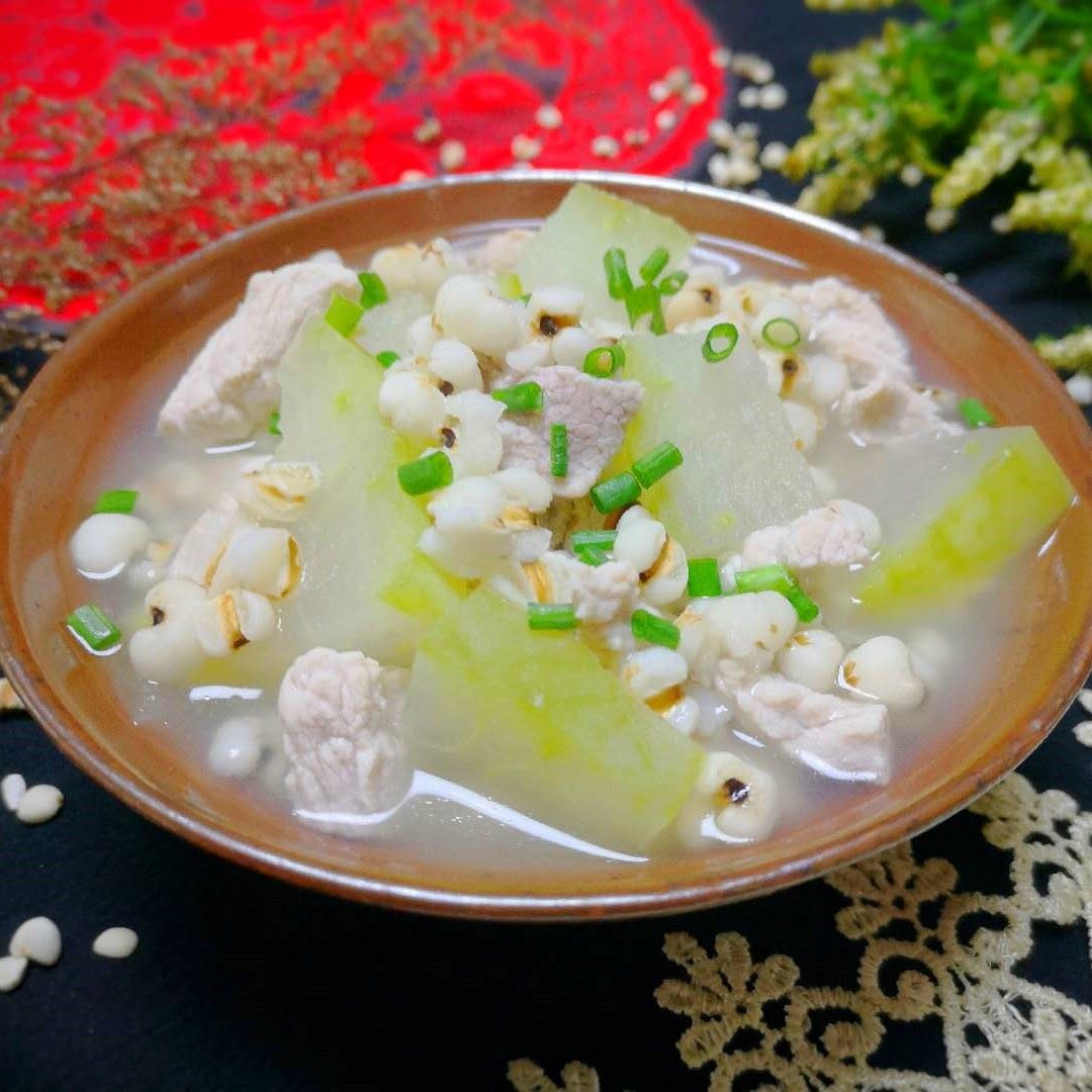 Winter Melon Soup With Job’s Tears And Pork Recipe 08