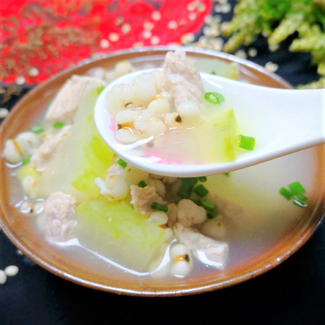 Winter Melon Soup With Job’s Tears And Pork Recipe 2020