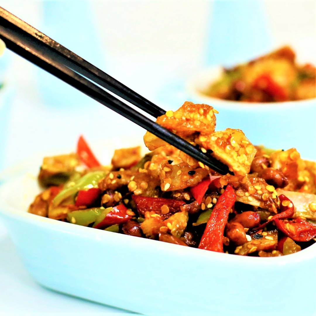 spicy chicken cartilage Chinese food