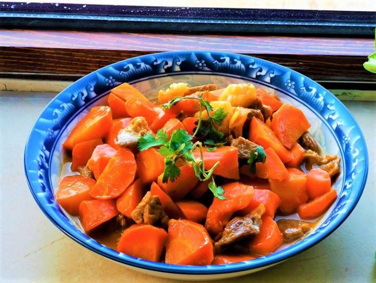 Braised Mutton With Carrot | Chinese lamb Stew Recipe