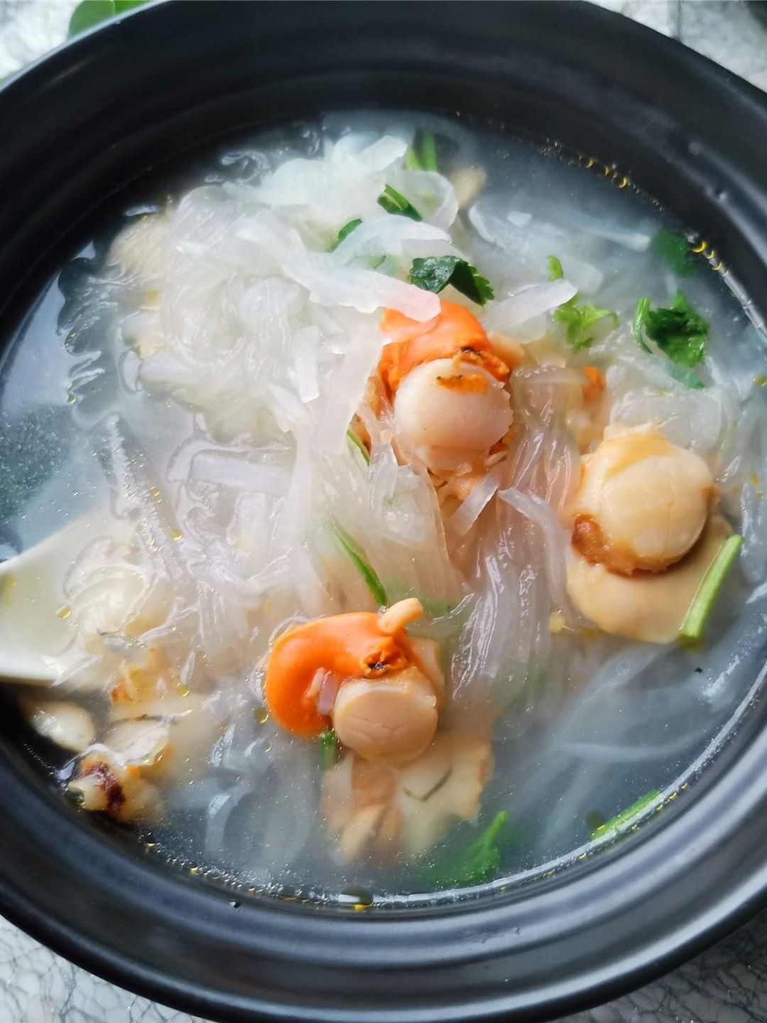 Scallop with Radish Vermicelli Soup 2020