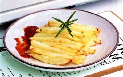 Simple baked french fries