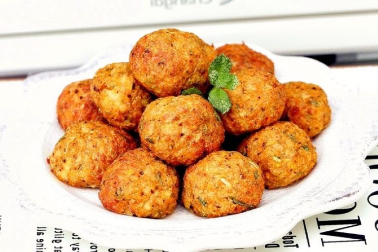 Air Fried Tofu Balls Vegetarian Meatballs Recipe