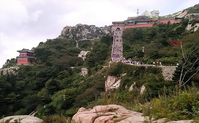 Mount Tai Is One Of The Five Famous Mountains In China